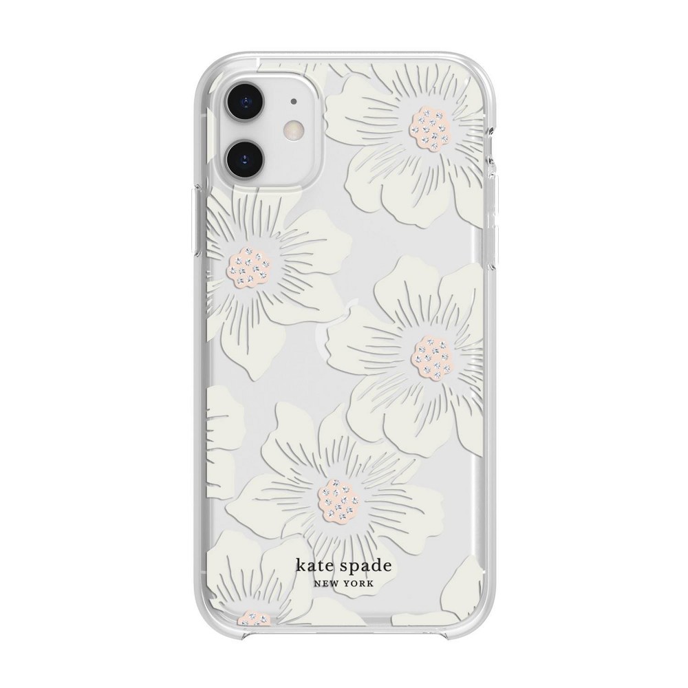 Photos - Other for Mobile Kate Spade New York Apple iPhone 11/XR Protective Case - Hollyhock Floral 