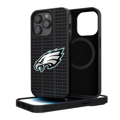 Keyscaper NFL Text Backdrop MagSafe Compatible Cell Phone Case for iPhone 15 Plus