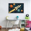 Stupell Industries Soaring Through Space Framed Giclee Art, Gray, 30" x 20" - 3 of 4