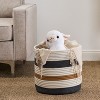Cotton Round Laundry and Storage Basket - M - 2 of 4