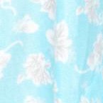 teal blue floral