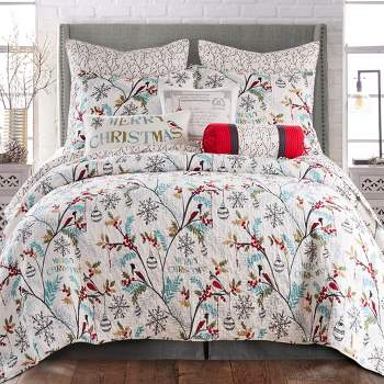 Holly Holiday Quilt Set - Levtex Home