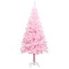 Artificial Christmas Tree Pink PVC, steel, plastic 59.1 in - 2 of 4