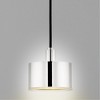 Mitzi Nora 1 - Light Pendant in  Aged Brass Clear Acid-Etched Shade - 3 of 4