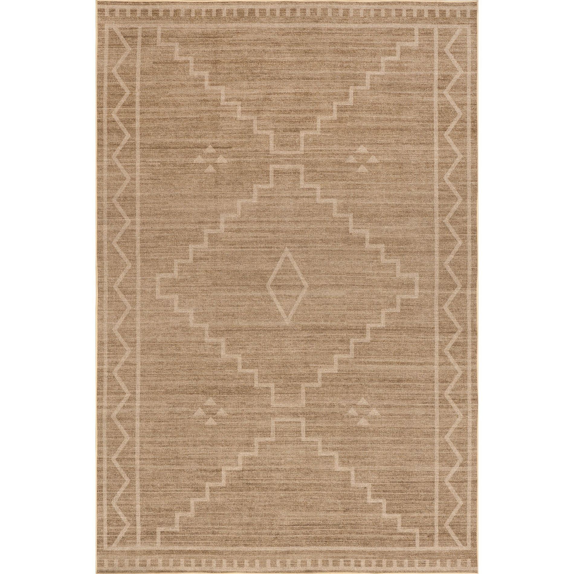 Nuloom Velma Easy-Jute Pet Friendly Machine Washable Area Rug, 5' x 8', Natural