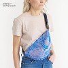 Sakroots Women's Tess Sling, Bubblegum Wildlife - 2 of 4