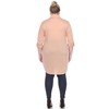 Plus Size Stretchy Tunic -White Mark - 4 of 4