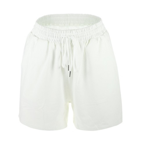 Sedona Sport Short, Women's White Fleece Shorts