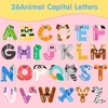 Joyfy Wooden Magnetic Letters, 26 Alphabet Fridge Magnets for Toddlers & Kids, Animal Educational Toys, Preschool ABC Spelling Learning Toys for Kids - 2 of 4
