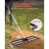 VEVOR Updated Lawn Leveling Rake with Roller, 30" x 10" Stainless Steel Lawn Leveler with 83.9" Adjustable Handle, Heavy Duty Yard Leveling Rake,Black - 3 of 4
