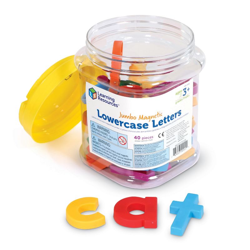Learning Resources Jumbo Lowercase Magnetic Letters, 1 of 5