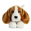 Aurora Miyoni Tot 11 Basset Hound Pup White Stuffed Animal : Target