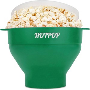 HOTPOP Original Microwave Popcorn Popper, Collapsible 15-Cup