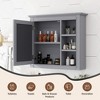 ORRD 30"x28" Wall-Mounted Medicine Cabinet with Mirror & 3 Shelves - Modern Bathroom Storage - 4 of 4