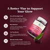 Collagen + Biotin Gummies, Extra Strength Biotin Collagen Supplement for Hair, Skin, & Nails for Women, Raspberry Flavor, Nature's Craft, 90ct - 2 of 4