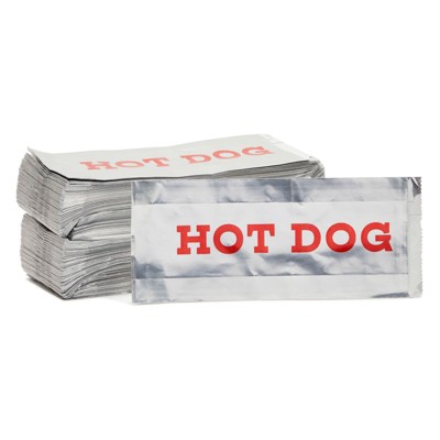 Stockroom Plus 300 Pieces Greaseproof Paper Hot Dog Holders and Hamburger Wrappers (3 Designs)