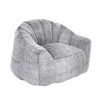 Kumasinova Faux Fur Giant Bean Bag Chair,Comfy Chair Stuffed High-Density Foam,Lazy Sofa with Armrests,Bean Bag Chairs for Adults in Living Room - 2 of 4