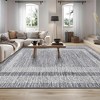 Modern Machine Washable Area Rug Ultra Thin Stain Resistant Non Shedding Non Slip Pet Friendly Floor Rug for Living Room Bedroom - 2 of 4