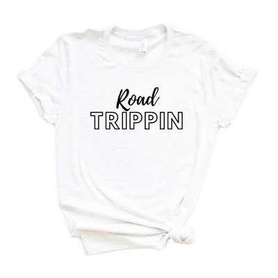 Simply Sage Market Women's Road Trippin' Script Short Sleeve Graphic Tee