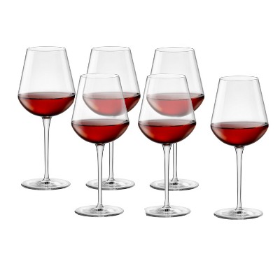 Bormioli Rocco InAlto Uno Large 19 Ounce Wine Glass, Set of 6