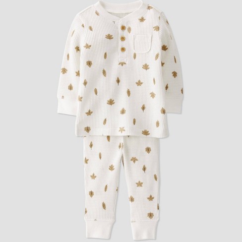 Leaf print pjs hot sale