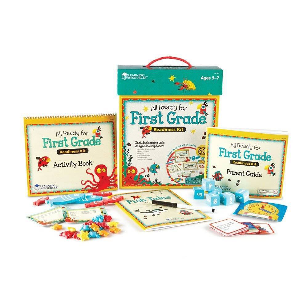 UPC 765023034790 product image for Learning Resources All Ready for First Grade Readiness Kit | upcitemdb.com