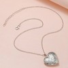 Silver Personalized Picture Necklaces – Exquisite Heart-shaped Photo Lockets for Memorable Moments & Sentiments - 4 of 4