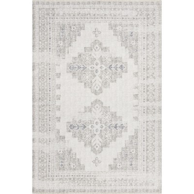 nuLOOM Alexia SpinClean Machine Washable Stain-Resistant Area Rug