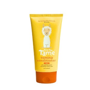 T is for Tame – Hair Taming Conditioner for Kids with Curls, Natural, Anti-Frizz, Detangles & Defines Curls, Safe for Babies and Toddlers, 5.07 fl oz - 1 of 4