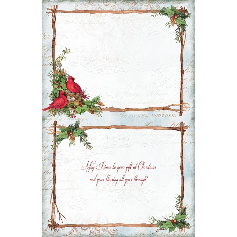 18ct Cardinal Christmas Holiday Boxed Cards, 3 of 6