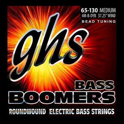 GHS BEAD Tuned Bass Boomers Medium (65-130) Strings