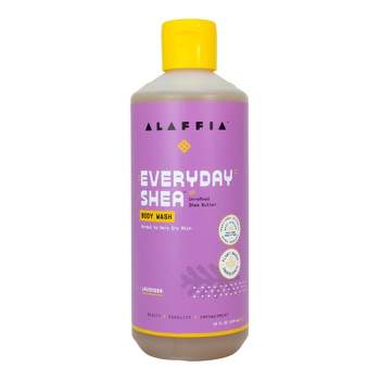 Alaffia EveryDay Shea Body Wash - Lavender - 16 fl oz