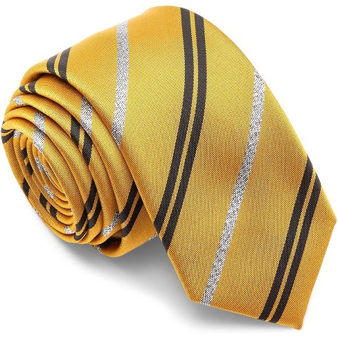 HARRY POTTER Red + Gold Striped Polyester Neck Tie Cosplay Gryffindor  Costume