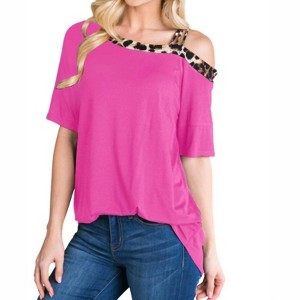 Women's Cold Shoulder Tee Top - HEIMISH USA - 1 of 1