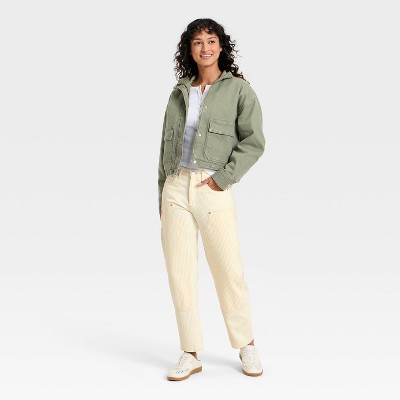 Women's Mid-Rise Painter Boyfriend Jeans - Universal Thread