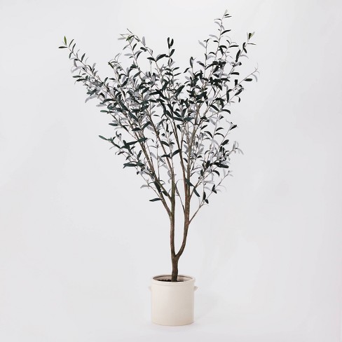 Faux Black Olive Branch