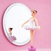 Kids Musical Jewelry Box for Girls with Drawer and Jewelry Set with Ballerina Theme - 3 of 4
