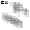 Pure Garden 10 pk 15"x 24" Iron Animal Barrier Garden Fences Black: Rustproof, No Assembly Required - 4 of 4
