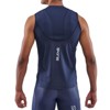 SKINS SERIES-3 MEN'S TANK TOP NAVY BLUE - 2 of 4
