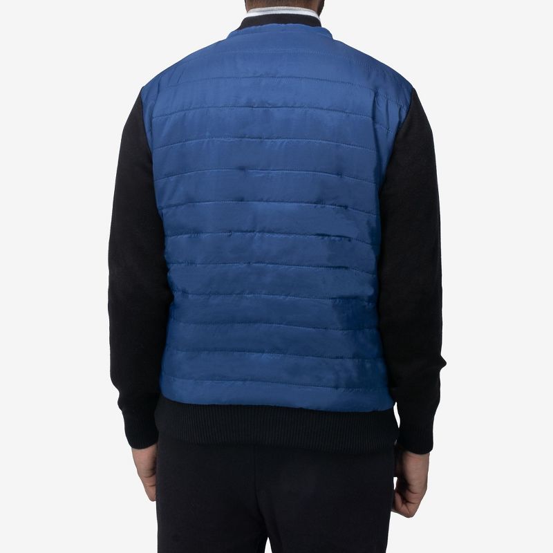 X RAY Men's Lightly Padded Hybrid Sweater Jacket, 2 of 7