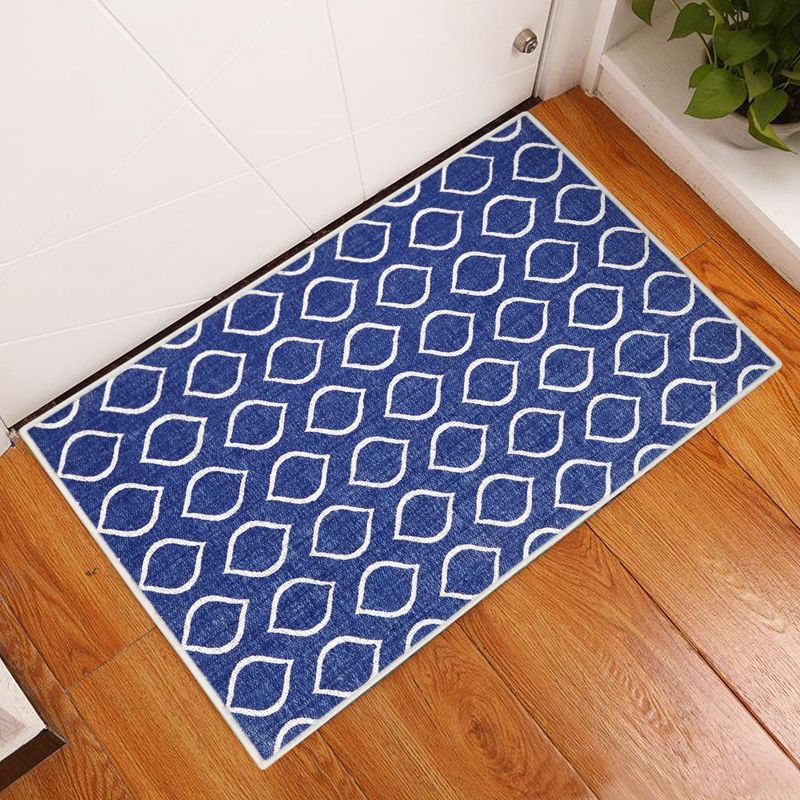 Sussexhome Drop Collection Cotton Heavy Duty Low Pile Area Rug , 2' x 3', 2 of 8
