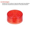 Unique Bargains Guitar Footswitch Top Cover Effect Pedal Cap 10 Pcs - 3 of 4