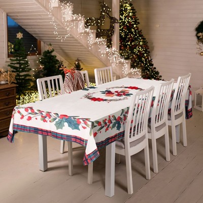Nifti Nest Christmas Wreath Table Cover