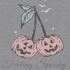 Social Collective Women Feeling Spooky Short Sleeve Graphic Cotton Cropped Loose T-shirt - 2 of 4
