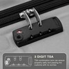 20 inch Expandable Hard Shell Carry On Luggage with Spinner Wheels, Hardside Carry On Suitcase with Tsa Lock, Lightweight Hardshell Suitcase - 3 of 4
