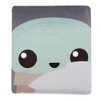 Lambs & Ivy Star Wars The Kids with Me Grogu/The Child/Baby Yoda Baby Blanket - 4 of 4