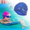Unique Bargains Kid's Silicone Waterproof Cartoon Shark Swim Cap 1 Pc - 2 of 4