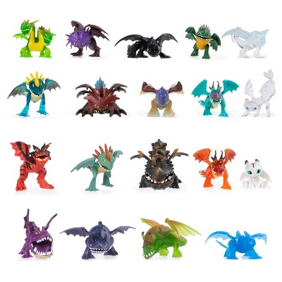 mini plastic dragons