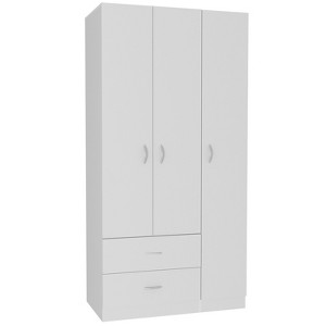 NicBex Armoire Wardrobe Closet Storage Cabinet with Doors & Drawers & Shelves for Bedroom - 1 of 4