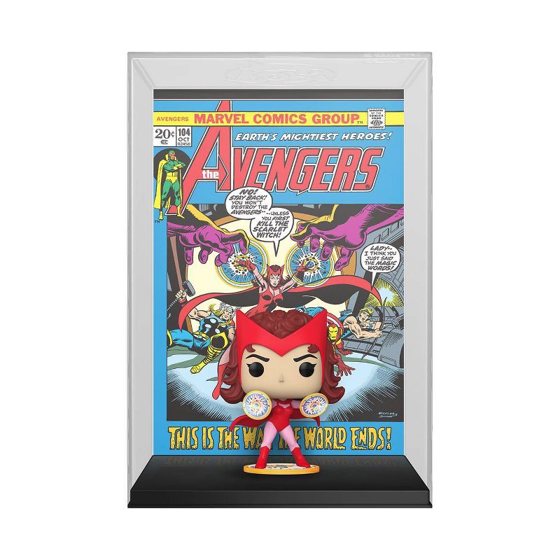Funko POP! Comic Cover: Marvel Avengers 104 - Scarlet Witch Vinyl Collectible (Target Exclusive), 3 of 4